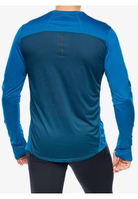 Bluza do biegania męska Inov-8 Performance Long Sleeve. Kolor: niebieski. Długość rękawa: długi rękaw