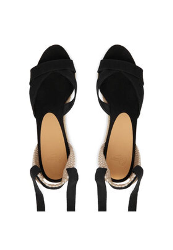 Castañer Espadryle Bailey 25677 Czarny. Kolor: czarny. Materiał: materiał