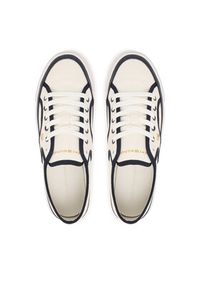 TOMMY HILFIGER - Tommy Hilfiger Tenisówki Platform Vulc Piping FW0FW09394 Biały. Kolor: biały. Materiał: materiał. Obcas: na platformie #4