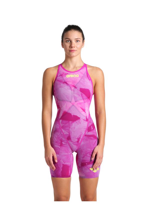Strój Startowy damski Arena Carbon Glide Le Cb Tie-Dye. Kolor: różowy