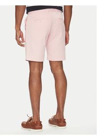 TOMMY HILFIGER - Tommy Hilfiger Szorty materiałowe Brooklyn MW0MW23563 Różowy Regular Fit. Kolor: różowy. Materiał: bawełna #4
