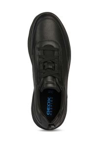 Geox sneakersy skórzane U SPHERICA B kolor czarny U36BYB 00034 C9999. Nosek buta: okrągły. Zapięcie: sznurówki. Kolor: czarny. Materiał: skóra #6