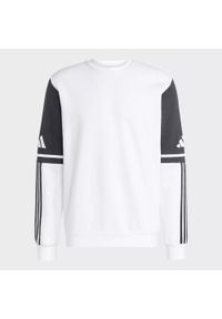 Adidas - Bluza męska adidas Squadra 25 Sweat Crew. Kolor: biały, wielokolorowy, czarny