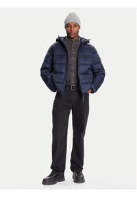 Tommy Jeans Kurtka zimowa DM0DM22044 Granatowy Regular Fit. Kolor: niebieski. Materiał: syntetyk. Sezon: zima