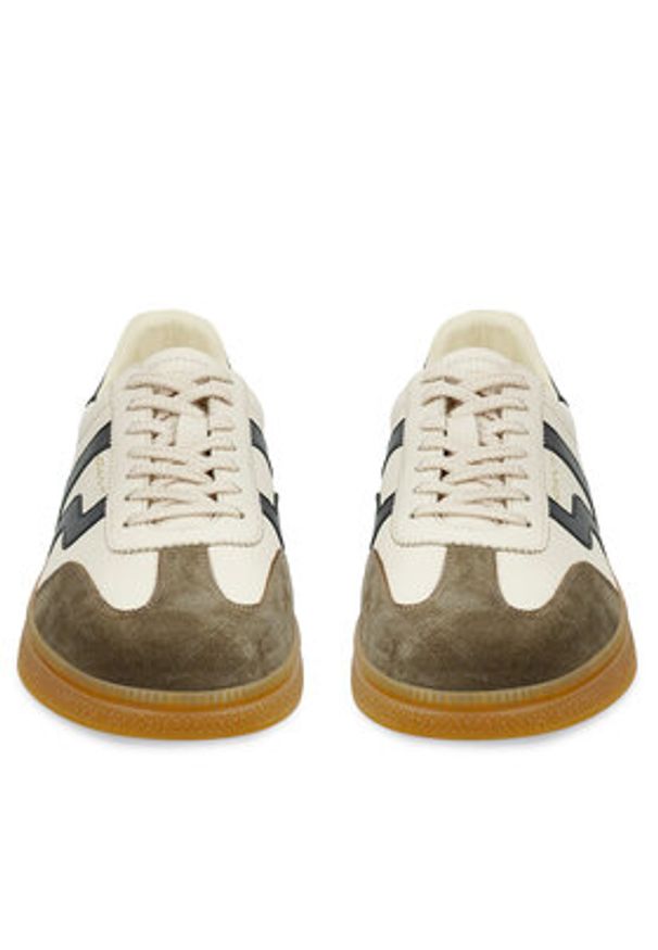 GANT - Gant Sneakersy 31631012 Écru. Materiał: skóra