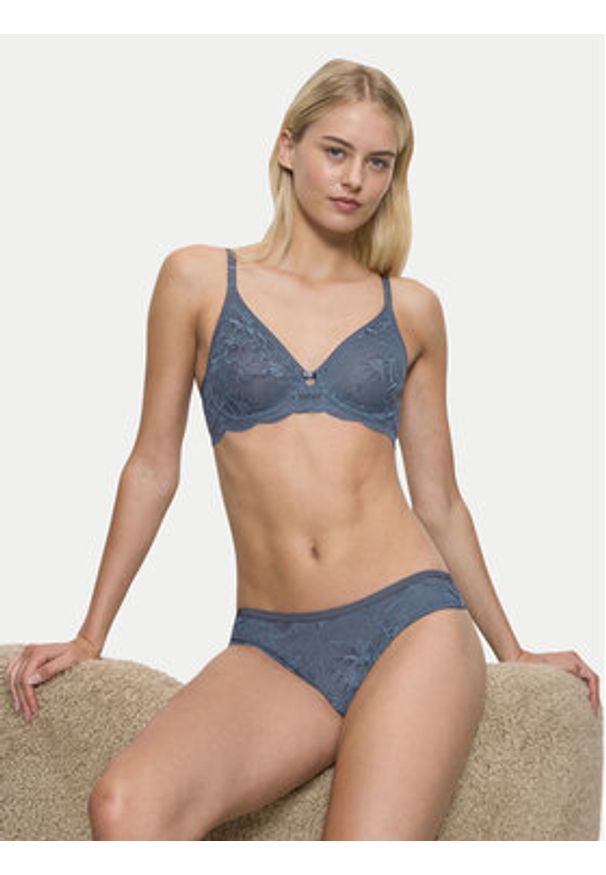 Triumph Figi brazylijskie Amourette Charm 10214456 Niebieski. Kolor: niebieski. Materiał: syntetyk