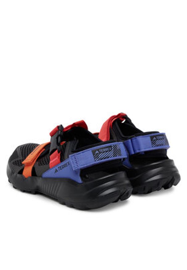 Adidas - adidas Sandały TERREX Hydroterra IH6064 Czarny. Kolor: czarny. Materiał: materiał