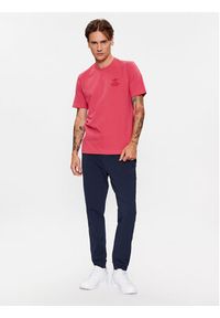 Aeronautica Militare T-Shirt 232TS2129J609 Różowy Regular Fit. Kolor: różowy. Materiał: bawełna #2