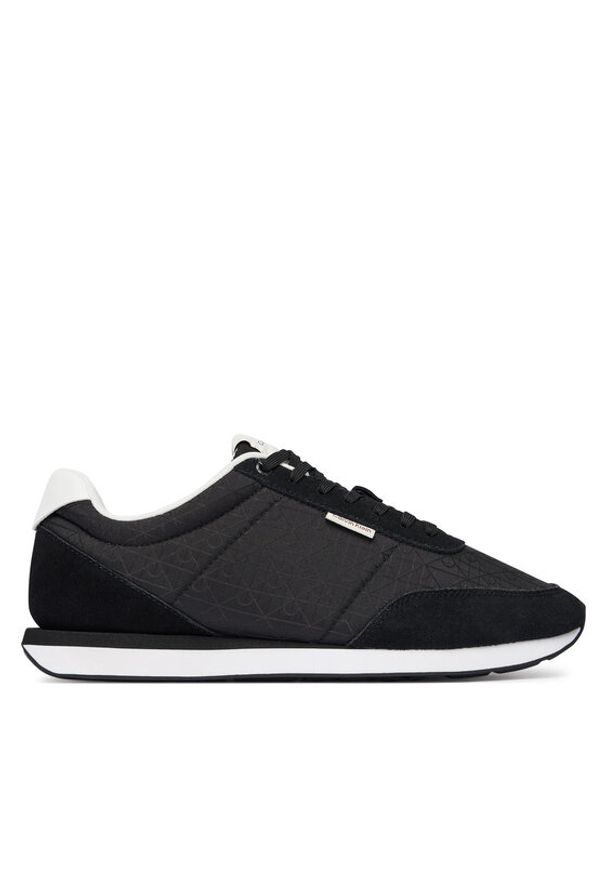 Calvin Klein Sneakersy Retro Runner Ripstop Aop Ny HM0HM02140 Czarny. Kolor: czarny. Materiał: materiał