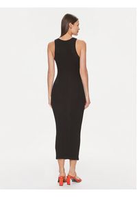 Silvian Heach Sukienka codzienna GPP24020VE Czarny Bodycon Fit. Okazja: na co dzień. Kolor: czarny. Materiał: syntetyk. Typ sukienki: proste, bodycon. Styl: casual #4