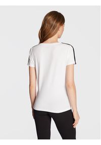 EA7 Emporio Armani T-Shirt 6LTT18 TJJLZ 1100 Biały Regular Fit. Kolor: biały. Materiał: bawełna #4