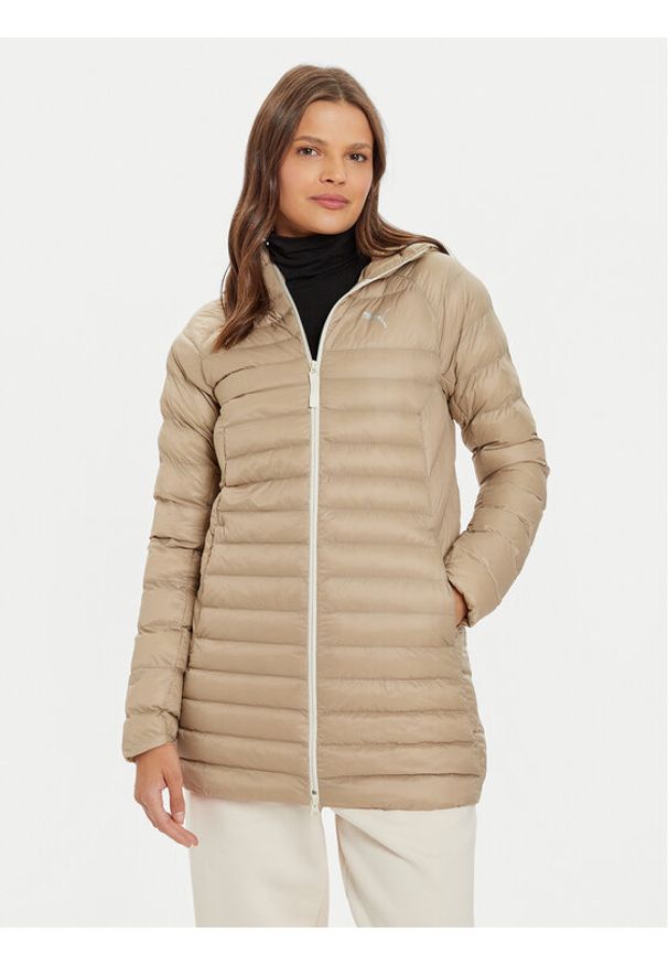 Puma Płaszcz zimowy Packlite 849406 Beżowy Regular Fit. Kolor: beżowy. Materiał: syntetyk. Sezon: zima