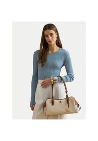 Lauren Ralph Lauren - Torebka LAUREN RALPH LAUREN. Kolor: beżowy #1
