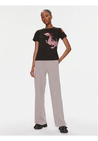Pinko Spodnie dresowe Gardenia 102813 A115 Szary Wide Leg. Kolor: szary. Materiał: bawełna #4