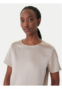 Weekend Max Mara Bluzka Zona 2615941011 Beżowy Relaxed Fit. Kolor: beżowy. Materiał: syntetyk #2