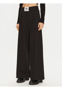 ViCOLO Spodnie materiałowe TS0378 Czarny Regular Fit. Kolor: czarny. Materiał: syntetyk