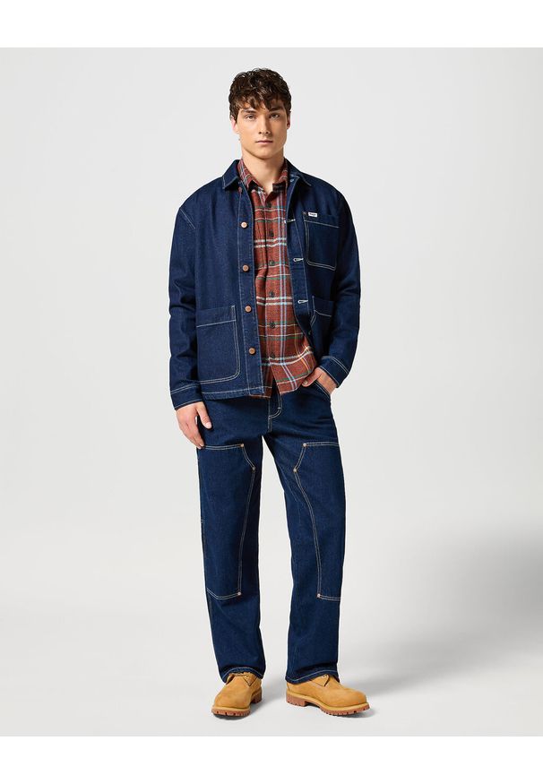 Lee - LEE MĘSKA KOSZULA NON FRAYED PLAID SHIRT PICANTE 112357344 W5E6017434