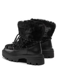 DeeZee Śniegowce ZALJ8088Y-2 Czarny. Kolor: czarny. Materiał: materiał #7