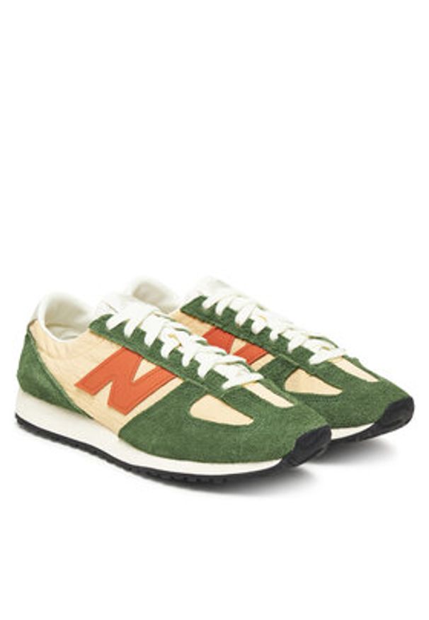 New Balance Sneakersy U471VBA M Zielony. Kolor: zielony. Materiał: skóra, zamsz