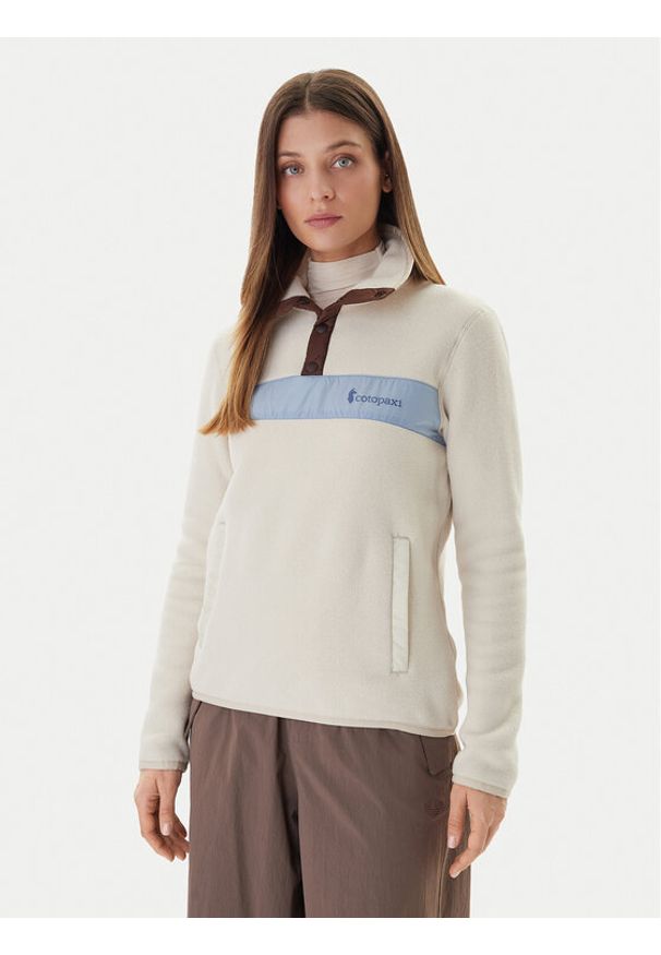 Cotopaxi Polar Teca Fleece Full F21471W174 Écru Regular Fit. Materiał: syntetyk