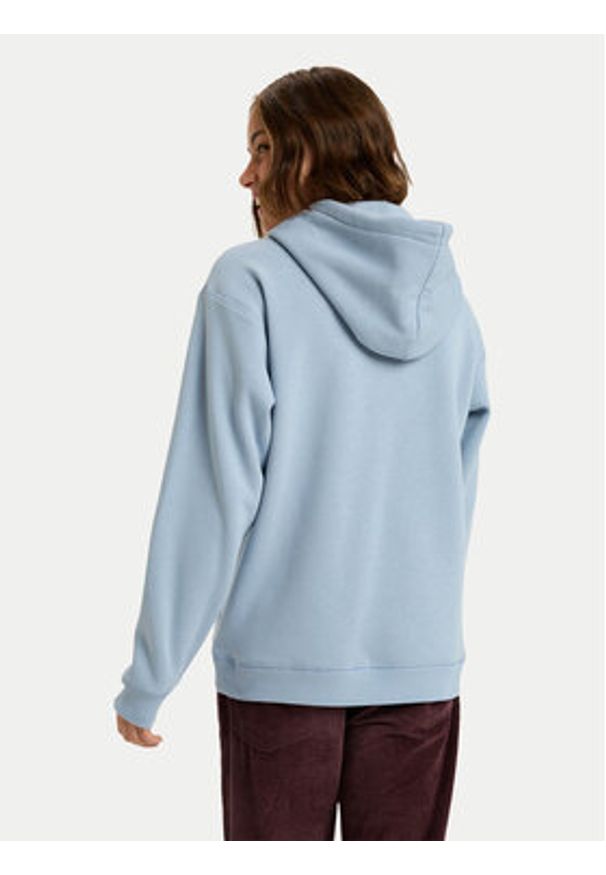 Roxy Bluza Surf Stoked Brushed Art ERJFT05020 Błękitny Regular Fit. Kolor: niebieski. Materiał: syntetyk, bawełna