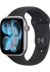 APPLE - Smartwatch Apple Smartwatch Apple Watch Series 11 46 mm GPS M/L Gwiezdna szarość / Czarny. Rodzaj zegarka: smartwatch. Kolor: czarny #1