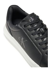 Calvin Klein Jeans Sneakersy Chunky Cupsole Low Mg YM0YM01253 Czarny. Kolor: czarny. Materiał: skóra