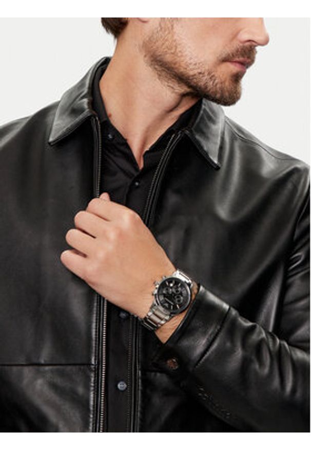 Emporio Armani Zegarek AR2434 Srebrny. Kolor: srebrny