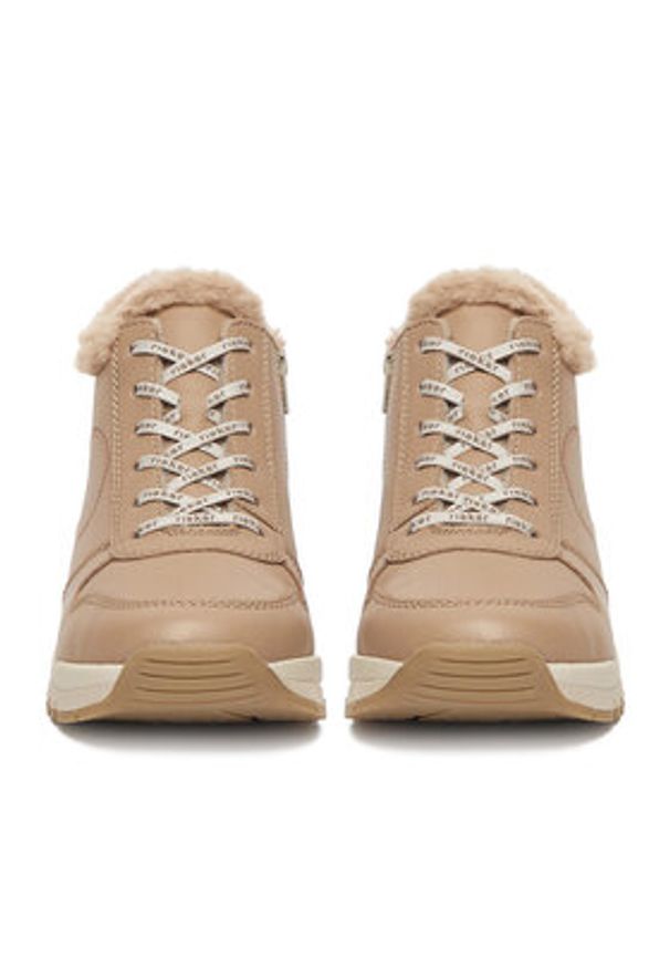 Rieker Trzewiki CEO-M6606-20 Beżowy. Kolor: beżowy. Materiał: skóra