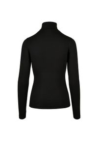 Urban Classics - Bluzka Z Długim Rękawem Dla Pań I Panów Basic Turtle Neck. Kolor: czarny. Długość rękawa: długi rękaw. Długość: długie