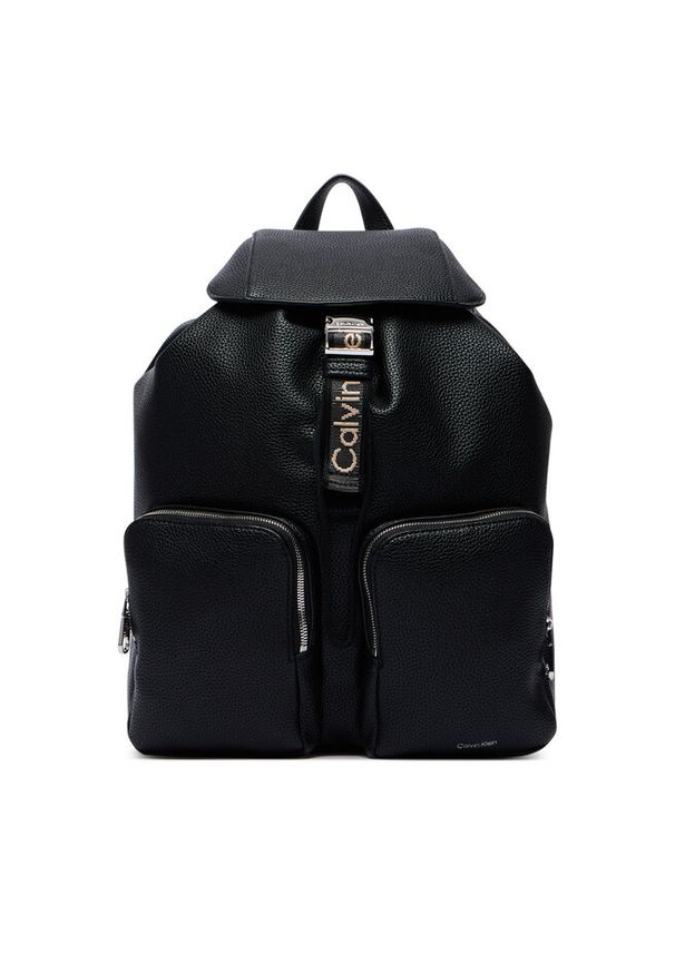 Plecak Calvin Klein. Kolor: czarny