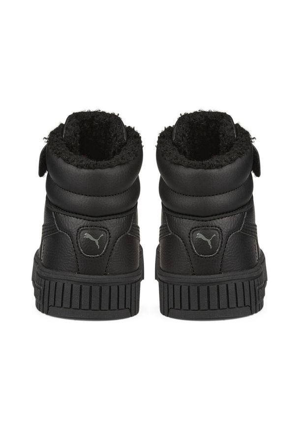 Puma - Dziecięce sneakersy Carina 2.0 Mid Winter PUMA Black Dark Shadow Gray. Kolor: czarny, szary, wielokolorowy. Sezon: lato. Sport: turystyka piesza