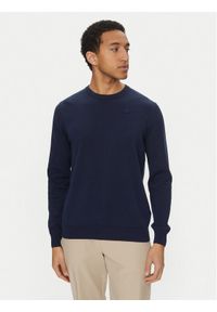 Robe di Kappa Sweter Elisio 62131MW Granatowy Regular Fit. Kolor: niebieski. Materiał: bawełna