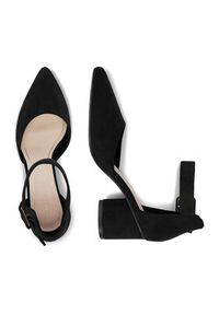 DeeZee Czółenka CEO-112233 Czarny. Kolor: czarny. Materiał: materiał #6