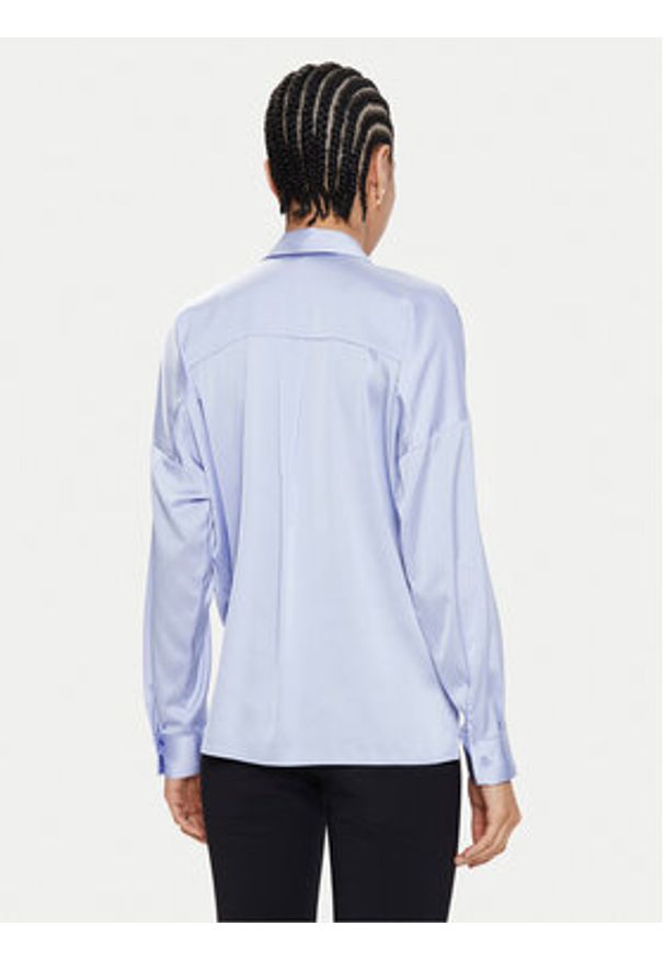 Imperial Koszula CJF4HDG Fioletowy Relaxed Fit. Kolor: fioletowy. Materiał: syntetyk