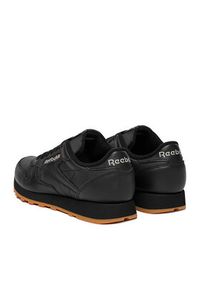 Reebok Sneakersy EO-CLASSIC LEATHER 100008493 Czarny. Kolor: czarny. Materiał: syntetyk, skóra. Model: Reebok Classic #8