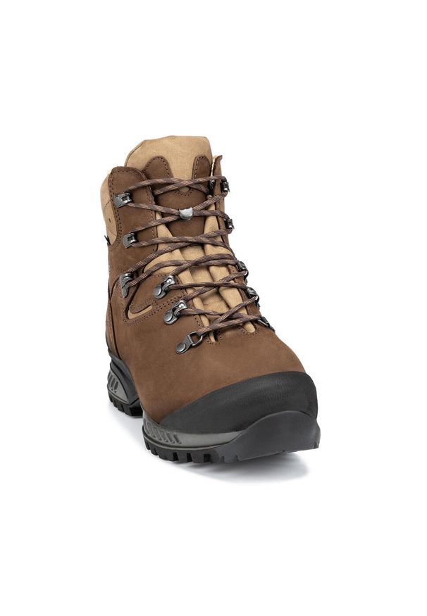 Buty trekkingowe Hanwag Tatra II Bunion GTX. Kolor: wielokolorowy, zielony, brązowy. Sport: turystyka piesza, wspinaczka