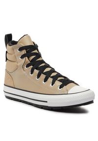 Converse Trampki Chuck Taylor All Star Berkshire Boot A04475C Beżowy. Kolor: beżowy. Materiał: skóra #2