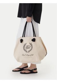 Karl Lagerfeld - KARL LAGERFELD Torebka B1W46065 Beżowy. Kolor: beżowy #1