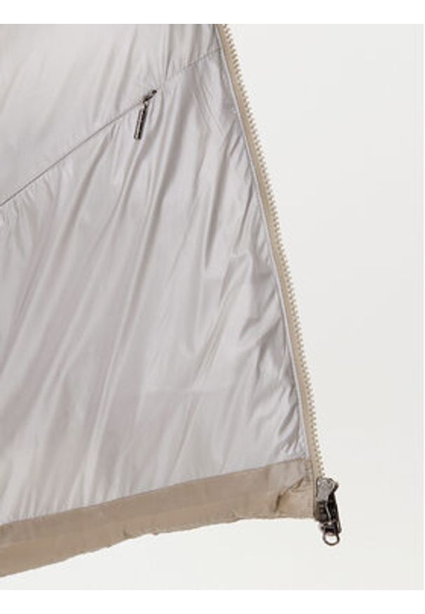 Hetrego - Hetregó Kurtka puchowa Arina 8P600 25WD02 Beżowy Regular Fit. Kolor: beżowy. Materiał: syntetyk