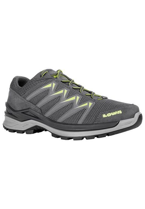 Buty trekkingowe męskie Lowa Innox Pro Low Gtx. Kolor: wielokolorowy, szary. Materiał: materiał, syntetyk. Szerokość cholewki: normalna