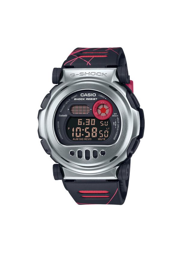 G-Shock Zegarek G-B001MVA-1ER Czarny. Kolor: czarny. Materiał: syntetyk