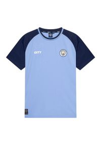 MANCHESTER CITY - Koszulka domowa Manchester City dla dzieci 24/25. Kolor: niebieski. Materiał: poliester