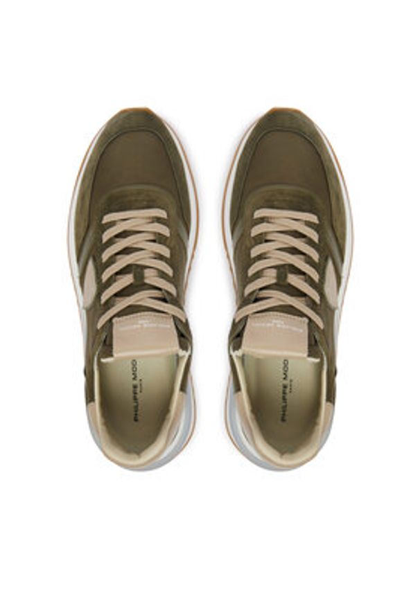 Philippe Model Sneakersy Tropez 2.1 Low A013608 TYLU W078 Zielony. Kolor: zielony. Materiał: skóra, zamsz