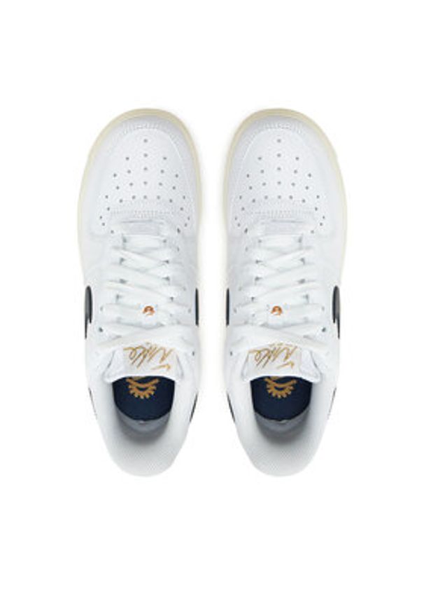 Nike Sneakersy Air Force 1 '07 Flyease HJ9122 100 Biały. Kolor: biały. Materiał: skóra. Model: Nike Air Force
