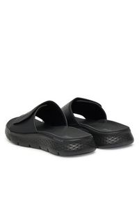 skechers - Skechers Klapki Go Walk Flex Sandal-Sandbar 229204/BBK Czarny. Kolor: czarny. Materiał: syntetyk #5