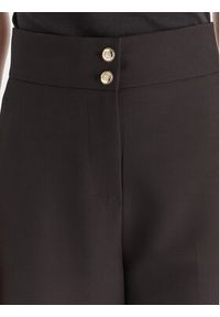 Maryley Spodnie materiałowe 25IB680/M17 Czarny Regular Fit. Kolor: czarny. Materiał: syntetyk #4