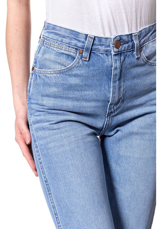 Wrangler - WRANGLER RETRO BOYFRIEND B&Y HOT SHOT W243GX14X 112127922. Styl: retro