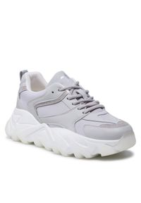 Sneakersy Togoshi. Kolor: szary. Materiał: materiał #1