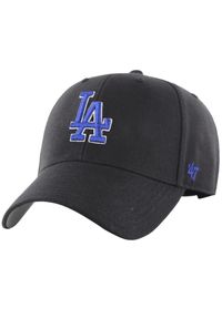 47 Brand - Czapka z daszkiem męska Los Angeles Dodgers Cap. Kolor: czarny. Materiał: wełna, akryl